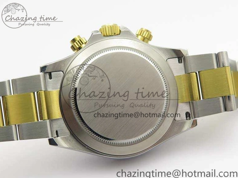 1231 WellDesigned Daytona SS YG Ceramic Bezel JH Best Edition Sliver Gray Dial On SS YG Bracelet A 3532